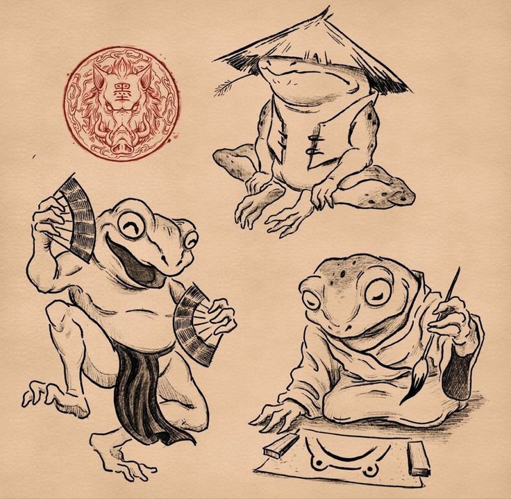 Japanese irezumi tattoo idea #25