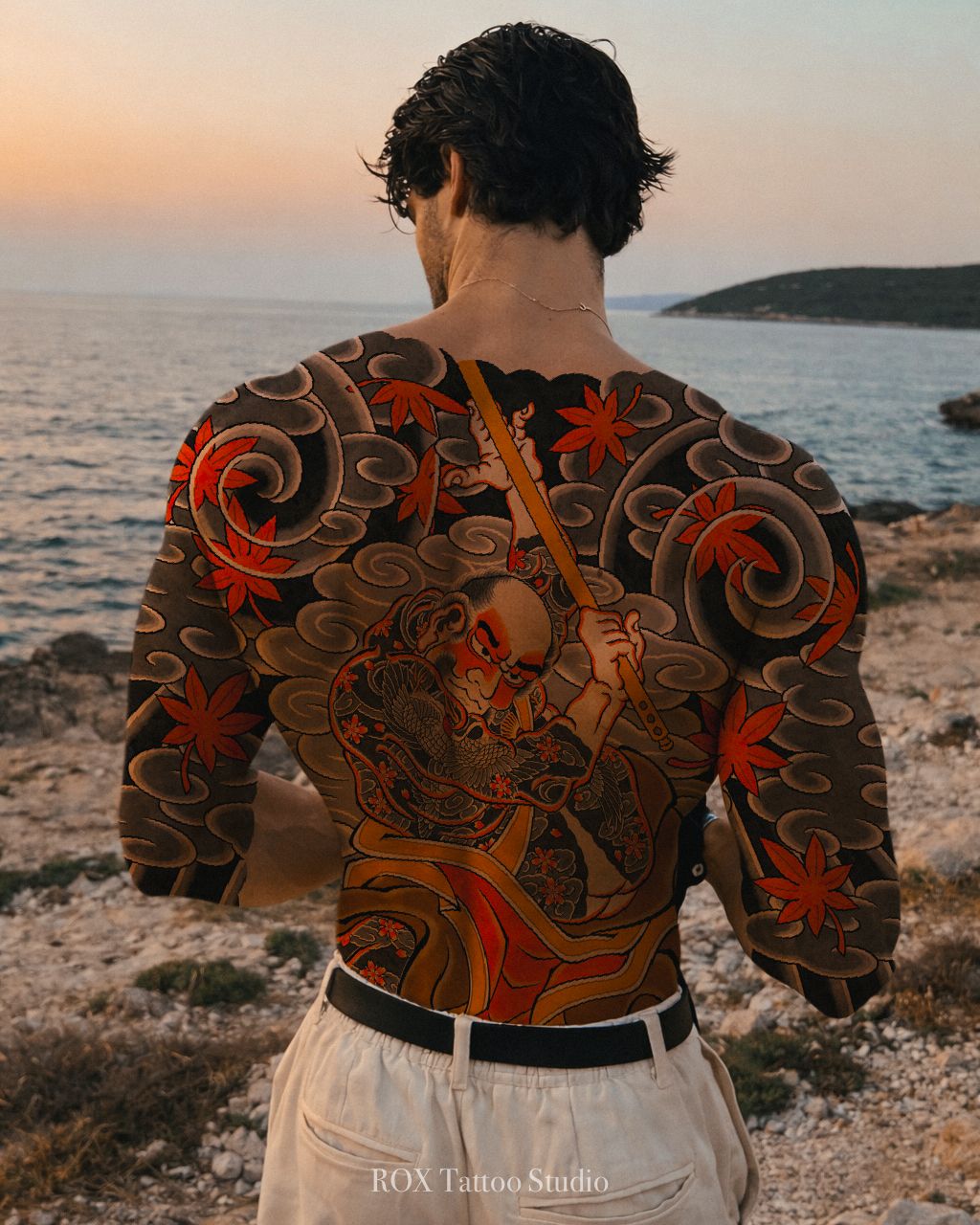Japanese irezumi tattoo idea #26