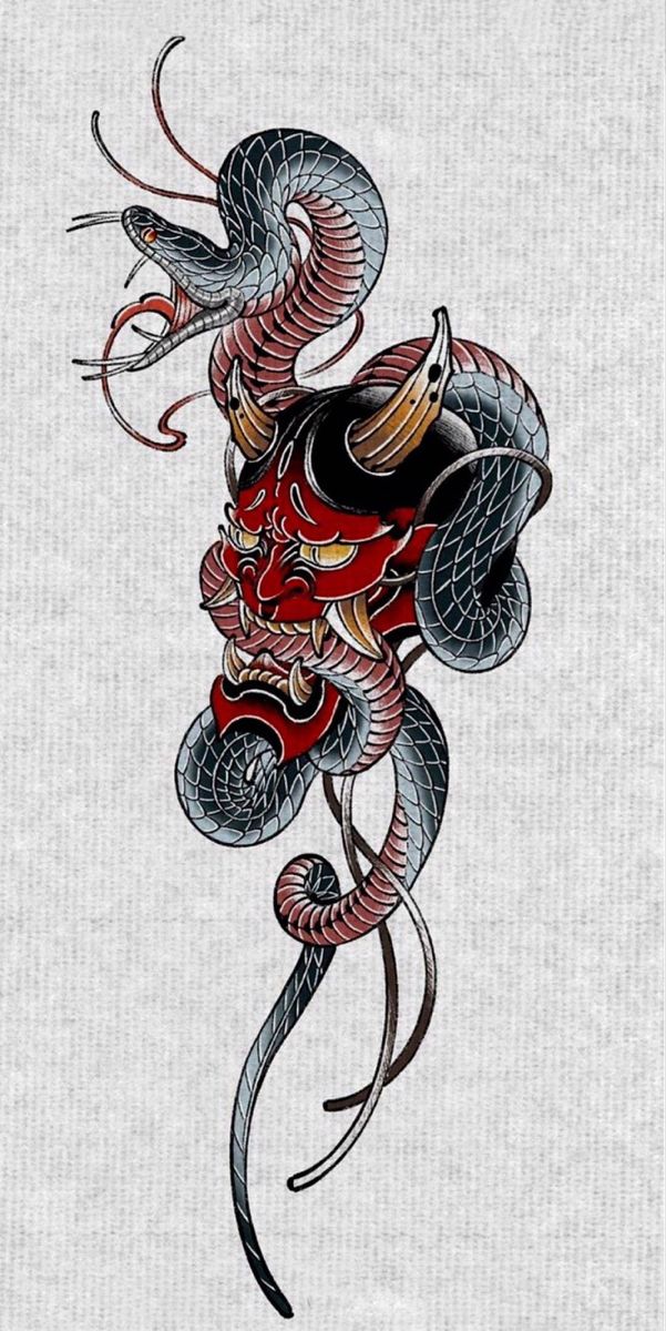 Japanese irezumi tattoo idea #31