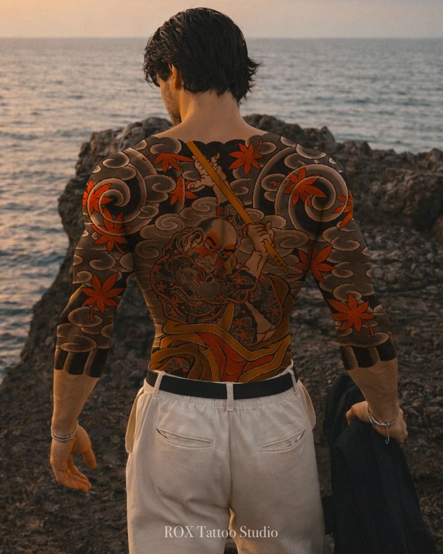 Japanese irezumi tattoo idea #35