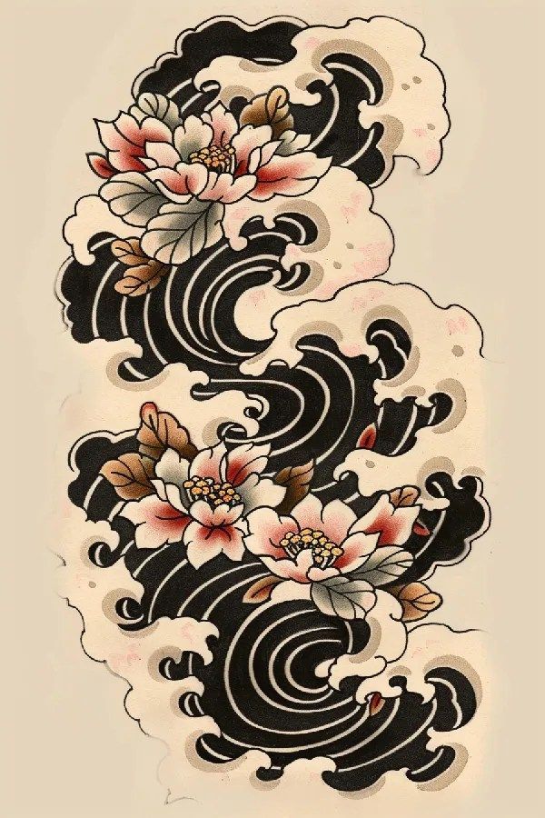 Japanese irezumi tattoo idea #36