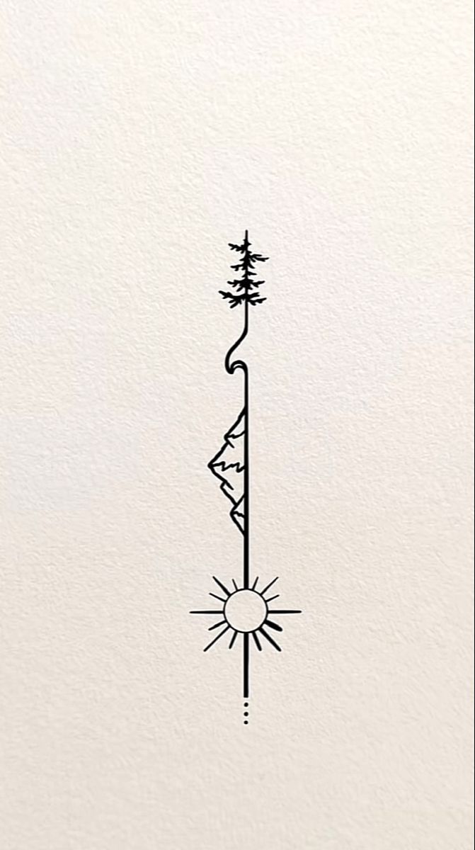 Minimalist tattoo idea #6