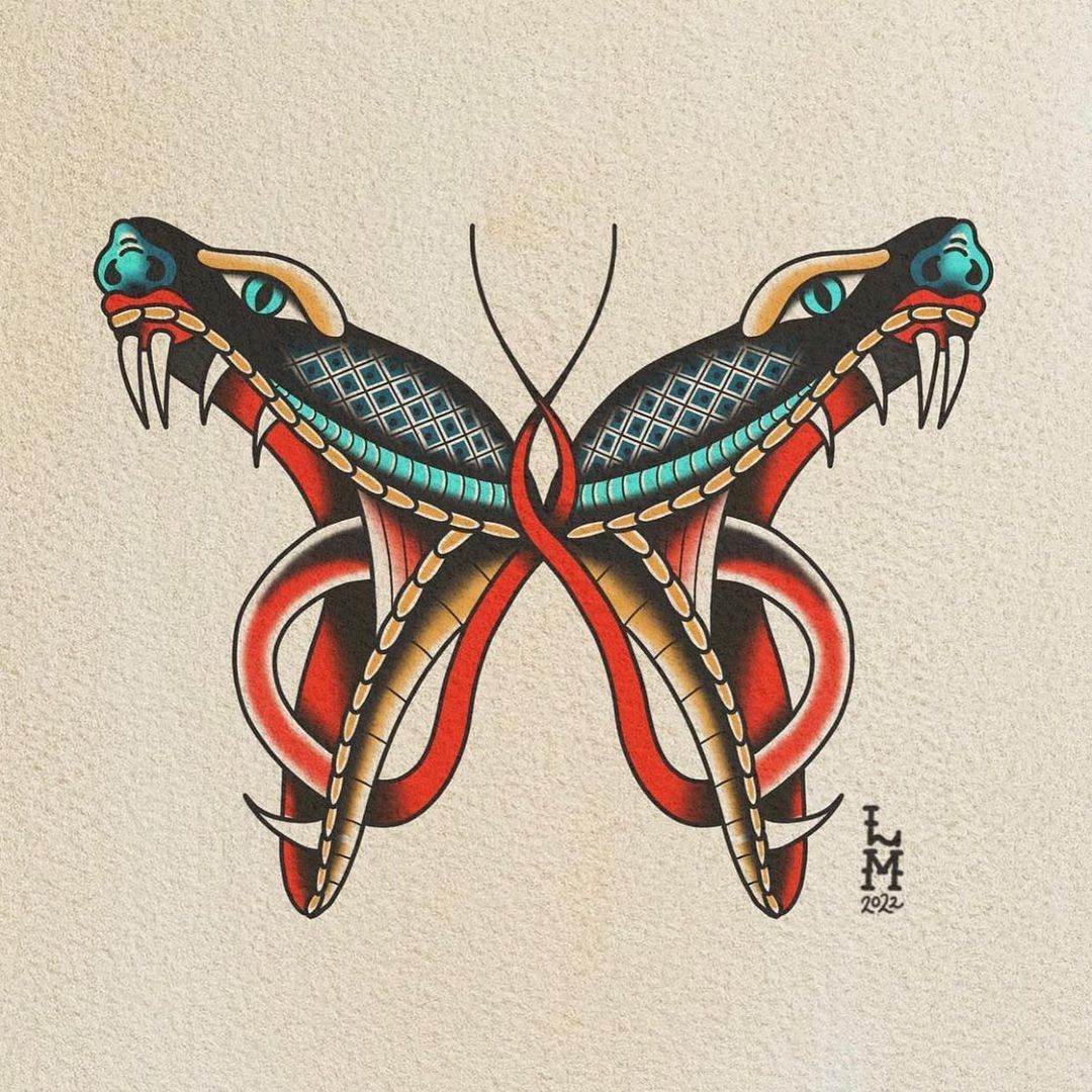 Neo-traditional tattoo idea #13