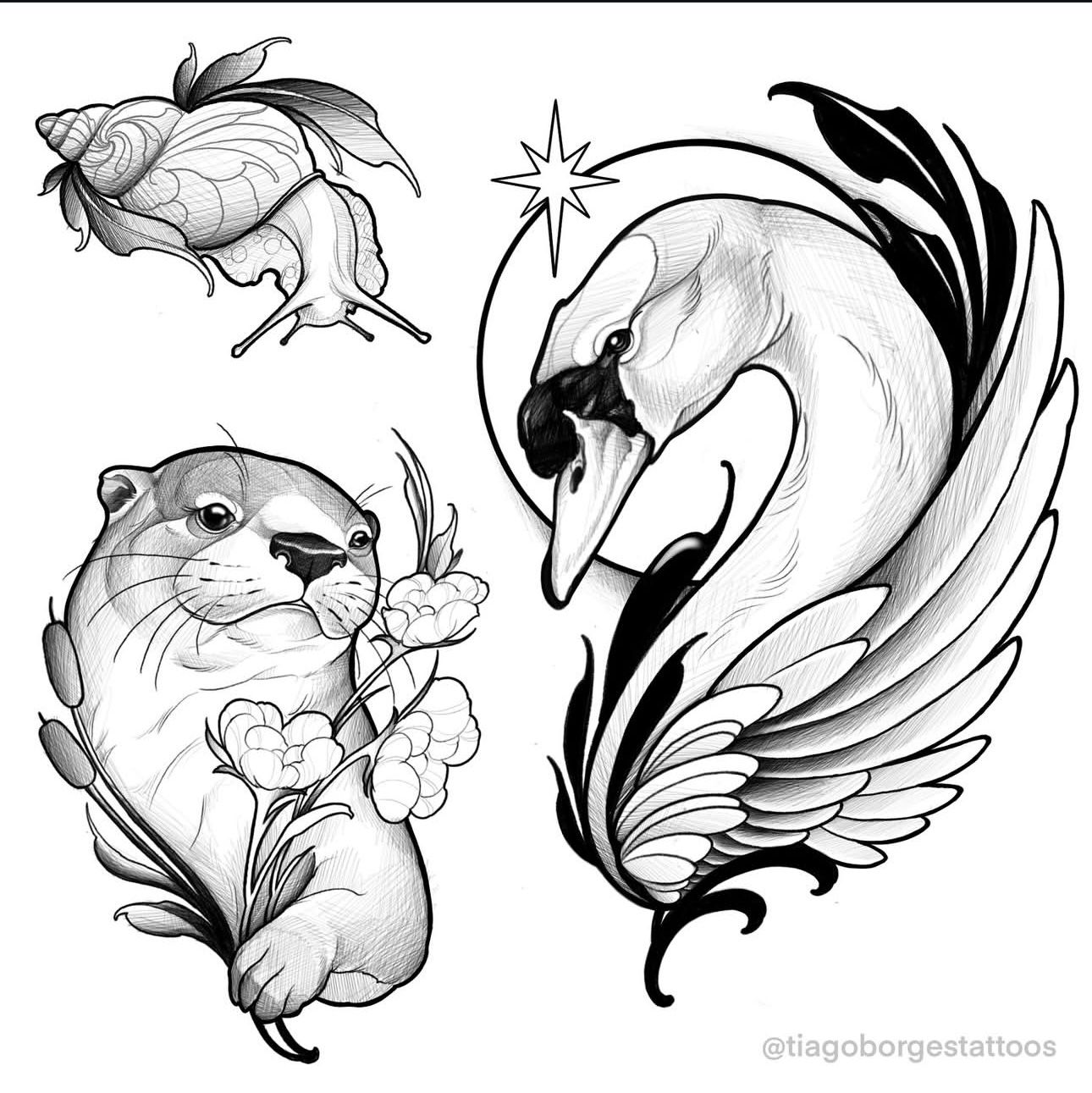 Neo-traditional tattoo idea #18