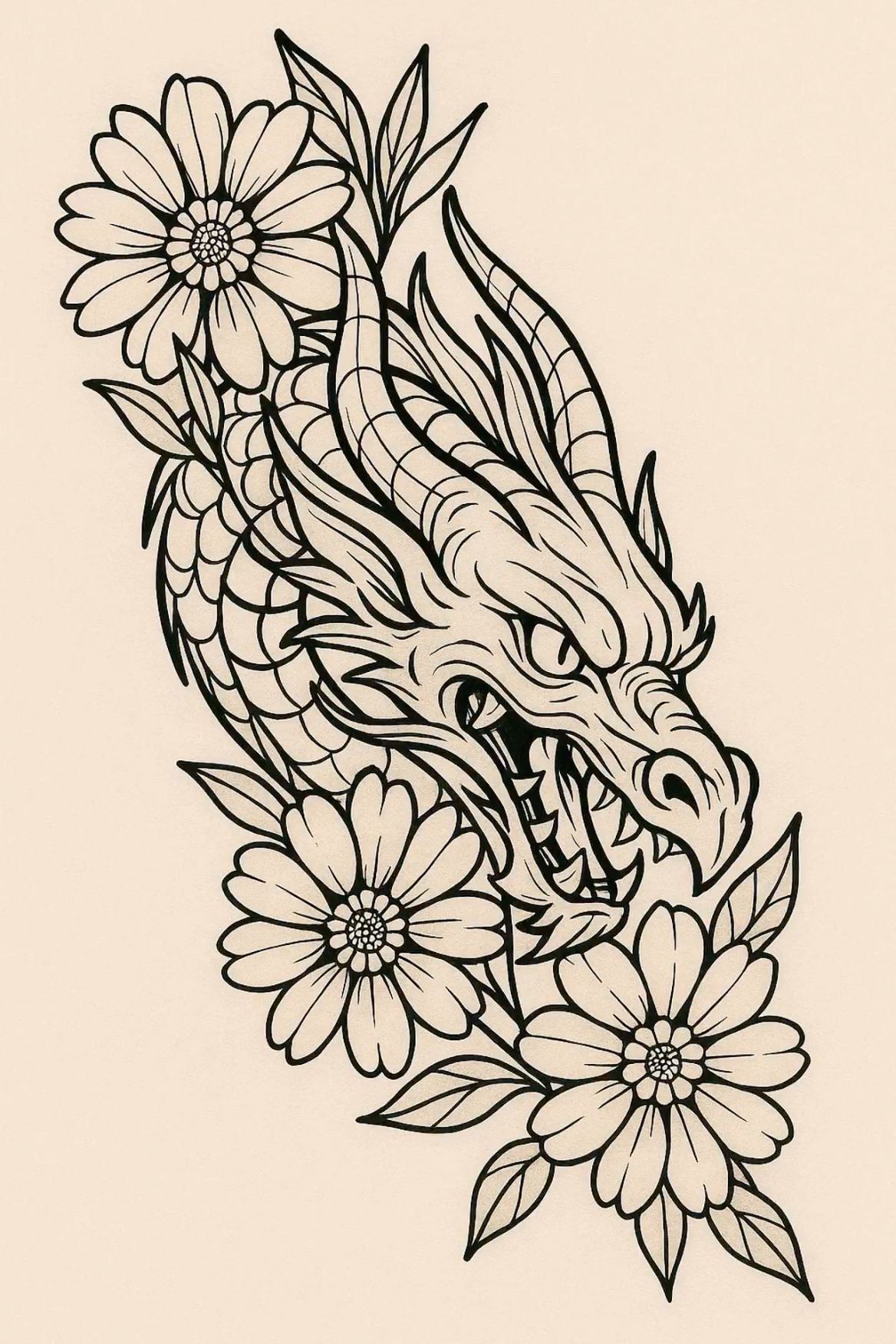 Neo-traditional tattoo idea #20