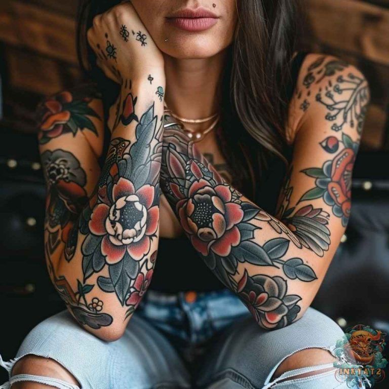 Neo-traditional tattoo idea #23