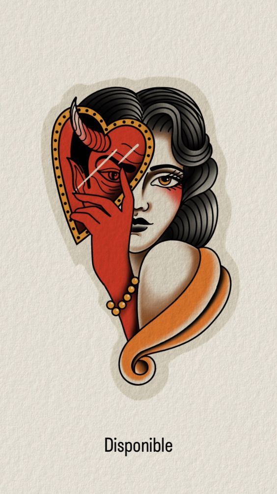 Neo-traditional tattoo idea #27