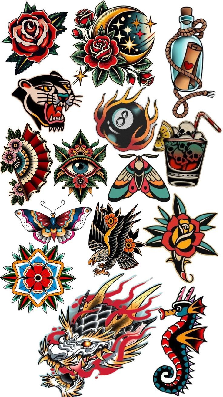 Neo-traditional tattoo idea #39
