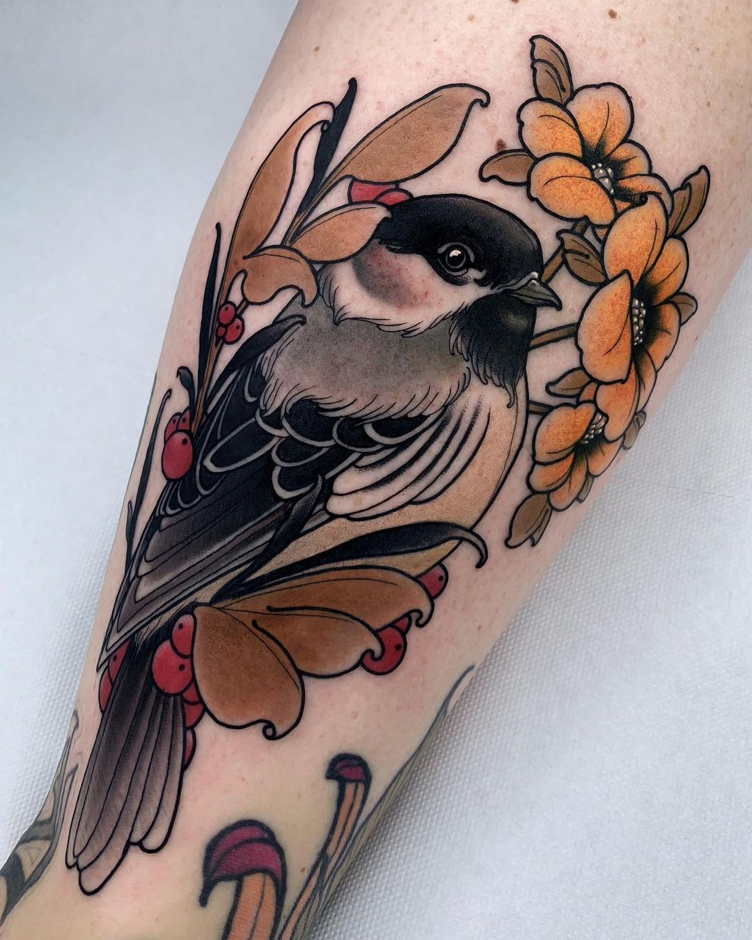 Neo-traditional tattoo idea #41