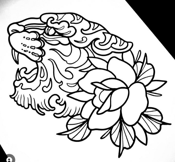 Neo-traditional tattoo idea #45