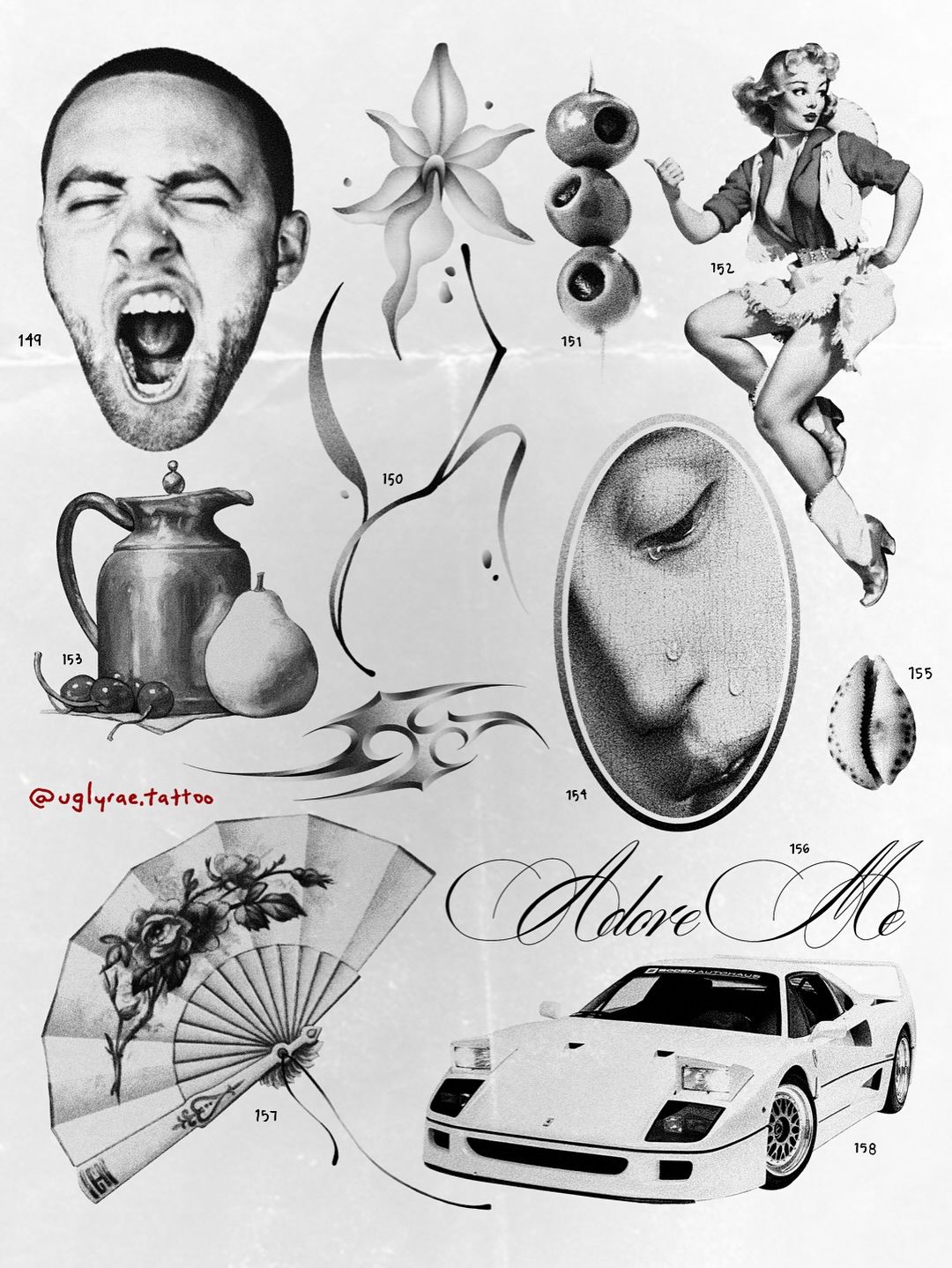 Realism Tattoo Designs
