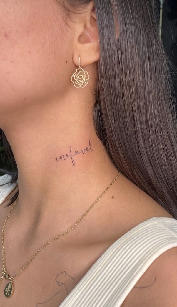 Tatuagem delicada #2