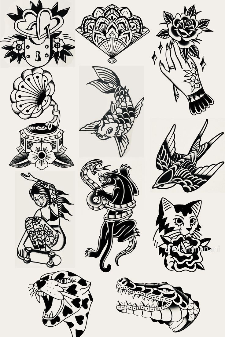 Traditional tattoo idea #25
