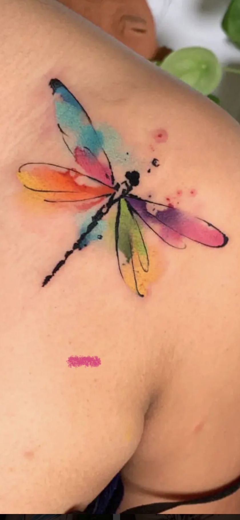 Watercolor tattoo idea #14