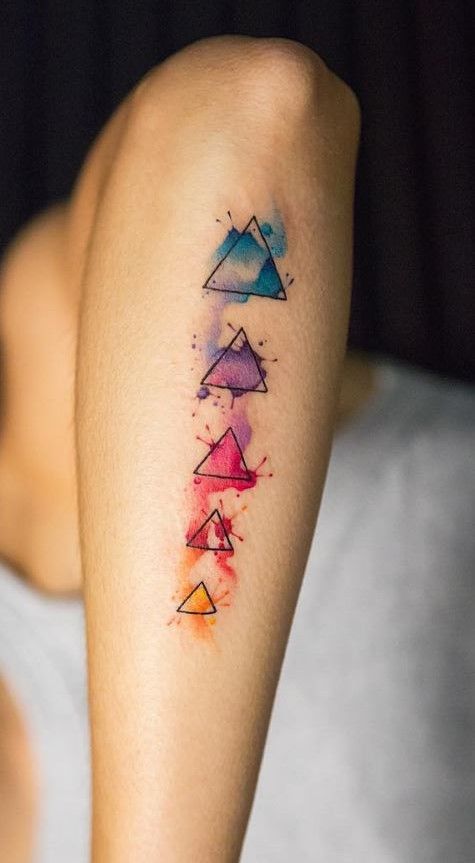 Watercolor tattoo idea #25