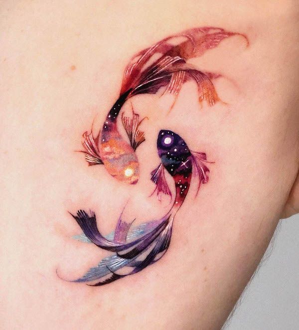 Watercolor tattoo idea #27