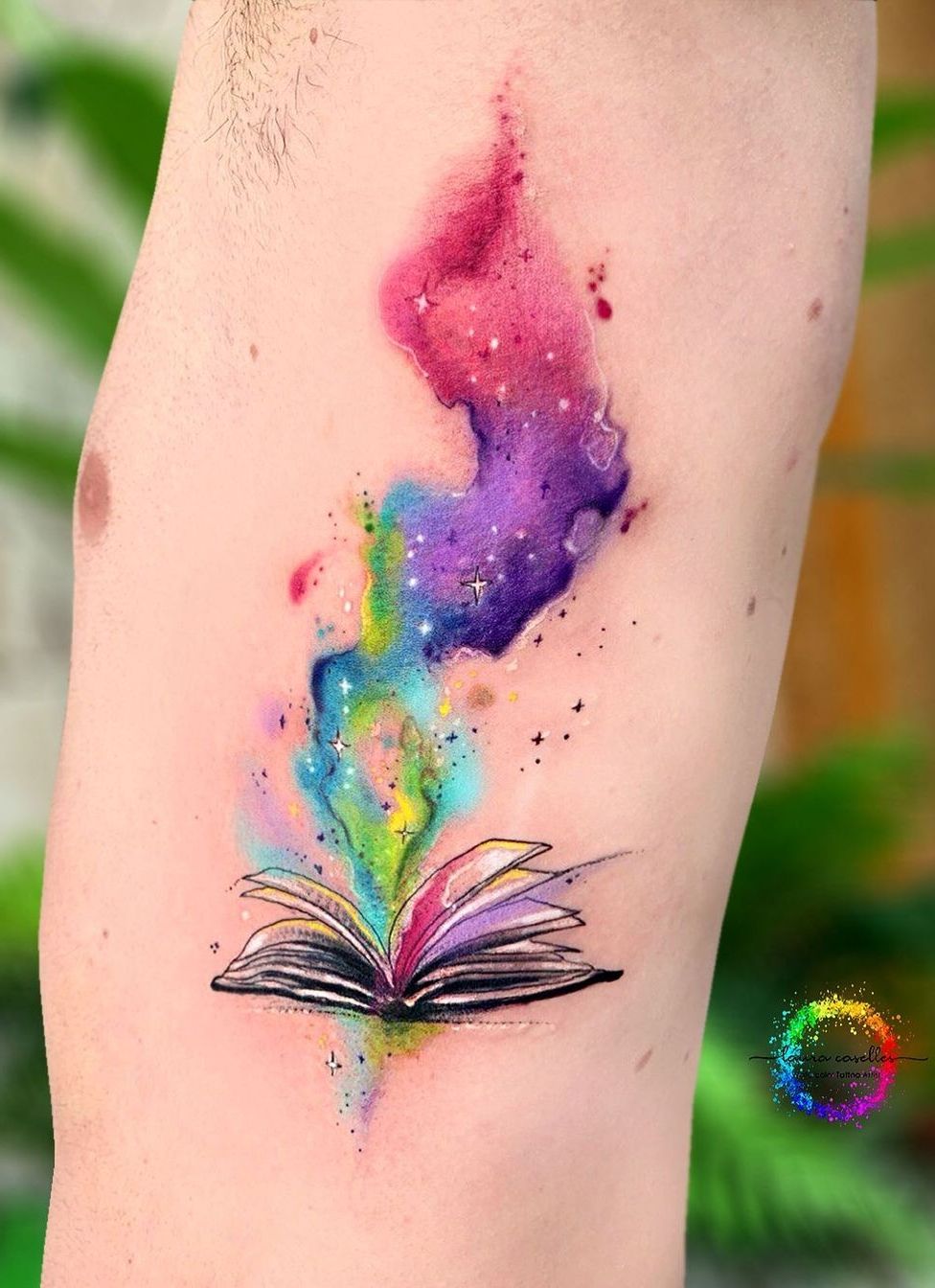 Watercolor tattoo idea #31
