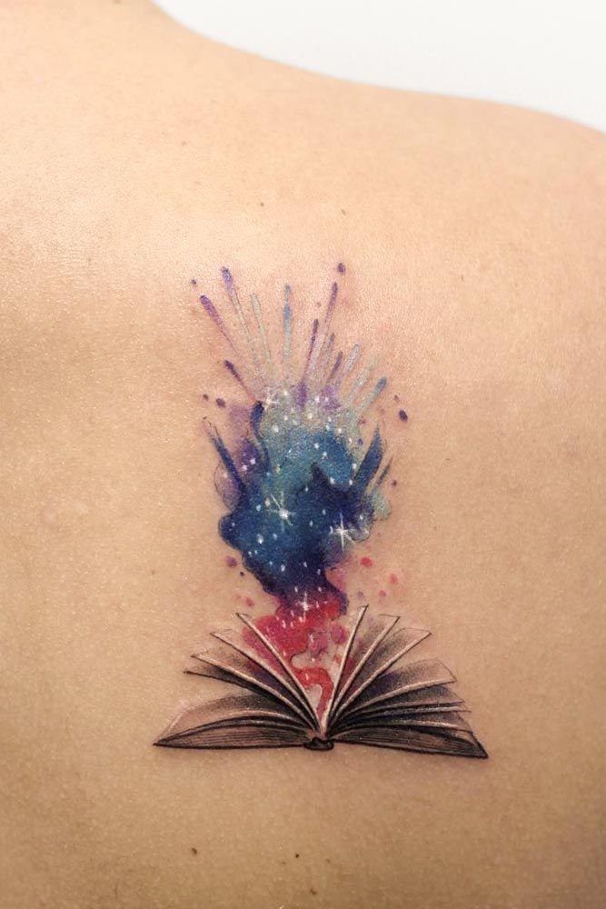 Watercolor tattoo idea #35