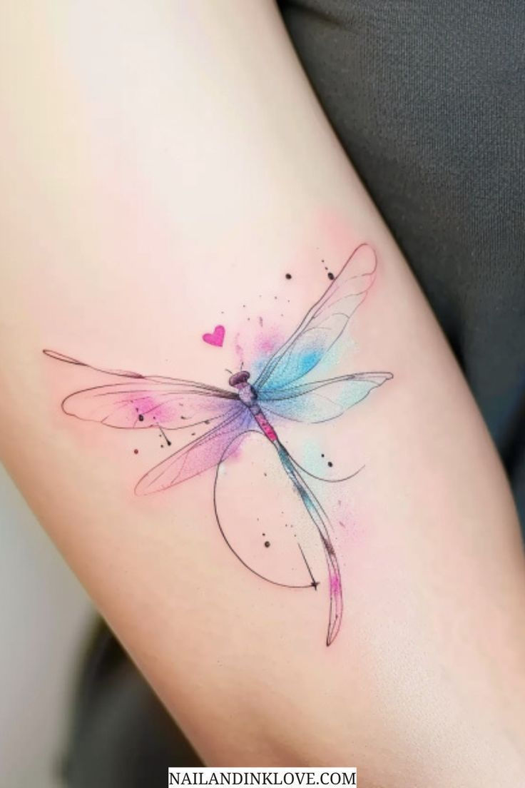 Watercolor tattoo idea #48